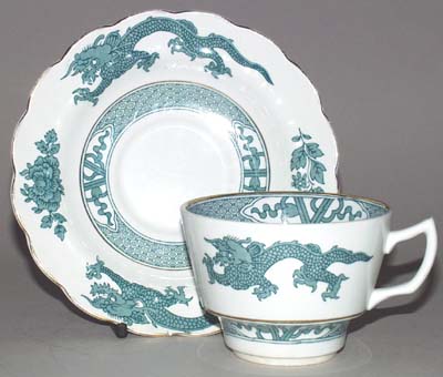 Breakfast Cup and Saucer c1950s